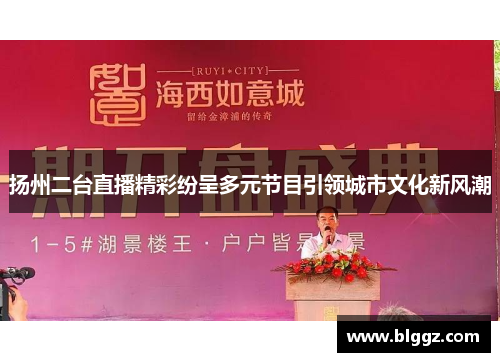 扬州二台直播精彩纷呈多元节目引领城市文化新风潮